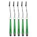 5pcs Metallic Stylus Pen for Touch Screens Mini Metal Capacitive Pens for Universal All Touchscreen Devices Green