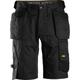 Snickers 6151 Mens Allround Work Stretch Loose Fit Holster Pockets Shorts