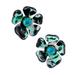 Kate Spade Jewelry | Kate Spade Petal Pushers Floral Flower Earrings | Color: Blue/Green | Size: Os