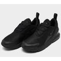 Nike Shoes | Nike Air Max 270 Triple Black A02372-006 Casual Shoe Little Kids 2y New No Box | Color: Black | Size: 2b