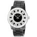 Michael Kors Accessories | Michael Kors Mk5362 Swarovski Baguette Crystal Black Silver Ceramic Watch | Color: Black/Silver | Size: Os
