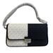 Michael Kors Bags | Michael Kors Bradshaw Monogram Multi Color Leather Convertible Shoulder Bag | Color: Black/White | Size: Os