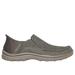 Skechers Men's Slip-ins Relaxed Fit: Expected - Cayson Sneaker | Size 8.5 Extra Wide | Khaki | Textile | Vegan