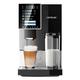 Cecotec Vollautomatische Kaffeemaschine Cremmaet Compactccino Black Silver, 19 Bar, Milchbehälter, Thermoblock-System, 5 Mahlstufen, 150g Kaffeespeicher