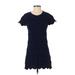 Lucy Paris Casual Dress: Blue Dresses - Women's Size Small