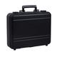 urecimy Aluminum Briefcase 46X35X11.5cm Metal Toolkit Box Family Medical Case Cash Suitcase Equipment Electronic Instruments Case with Foam Black