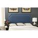 Alcott Hill® Cloverdale Upholstered Panel Headboard Upholstered, Polyester in Blue/Brown | Queen | Wayfair ALCT4001 26736324