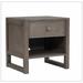 Ebern Designs Abishanth Nightstand Wood in Gray | 20.5 H x 20 W x 17 D in | Wayfair 4BCABD7942214DC6A462433F4D114568