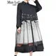 Max LuLu-Robes en dentelle vintage pour femmes vêtements en coton décontractés design en maille