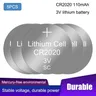5 batterie a bottone al litio batterie a bottone a bottone CR2020 3V celle per orologi CR 2020 per