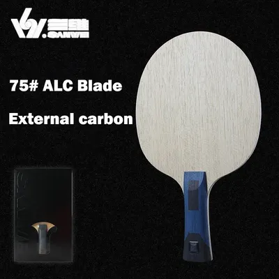 SANWEI-Professional ALC Tischtennisschläger, VIS-Struktur, Aryl Carbon Ping-Pong-Paddel, Super Image
