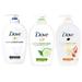 Dove Variety Pack Hand Wash- Shea Butter With Warm Vanilla Deeply Nourishing And Cucumber & Green Tea 8.45 Ounce