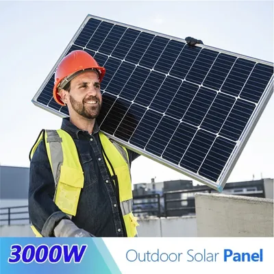 3000w 2000w 1000w Solar panel 18v hoch effiziente tragbare Power Bank flexible Aufladung