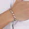 Bracciali a catena a maglie larghe 6.4mm per uomo, regalo di braccialetti con catene in acciaio inossidabile impermeabile di nuova moda per lui gioielli