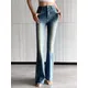 Französisch sexy s line y2k hosen jeans für frauen hohe taille schlank ausgestellt JEANS-FORGUNROSES