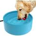 Heated Water Bowl for Dog & Cat Outdoor Heated Dog Bowl Waterproof Heated Pet Bowl Smart Thermal-Dish in Winter for Outside Heated Waterer for Dog Cat Chicken Duck 108oz 30 Watts