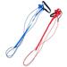 2 Pcs Adjustable Pet Flying Harness Parrot Ankle Leash Outdoor Training Rope Bird Nylon