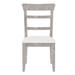 2PCS Dining Chair,Upholstered Cushion Seat Wooden Ladder Back Side Chairs Modern