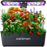 Hydroponics Growing System 12 Pods Indoor Herb Garden with 36W 5 Color LED Grow Light Indoor Growing System with Tweezers & Automatic Timer for Home Kitchen Gardening