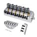 High quality 6 String Saddle Electric Guitar Headless Fixed Bridge Tailpiece Nut A