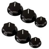 Trjgtas 6Pcs Control Knob Volume Audio Control Knobs for Jazz Bass Electric Guitar Parts