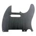 Trjgtas Black 8 Hole Tele Guitar Pickguard Metal Pick Guard for Standard Pickguard Replacement