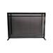 Pillars Customs Large Fireplace Screen Custom Windowpane Design Made in USA (28 W x 40 H)