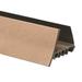 Frost King Thermoplastic Door Bottoms 1-3/4 x36 Long Brown Slide-on Door Bottom/Stop