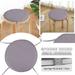 Hxoliqit Round Garden Chair Pads Seat Cushion For Outdoor Bistros Stool Patio Dining Room Four Ropes Seat Cushion Home Textiles Daily Supplies Home Decoration(Gray) for Living Room Or Car