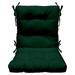 RSH DÃ©cor Indoor Outdoor Tufted High Back Chair Cushion Choose Color ( Green)