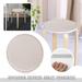 Hxoliqit Round Garden Chair Pads Seat Cushion For Outdoor Bistros Stool Patio Dining Room Seat Cushion Home Textiles Daily Supplies Home Decoration(Beige) for Living Room Or Car