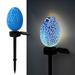 SHENGXINY Outdoor Floor Lamp In Spring Clearance Outdoor Solar Lamp Simulation Easter Eggs Courtyard Decoration Lamp Ground Night Light Blue