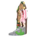 Fairy Gate Mini Garden Figurine Gnome Door for Trees Planter Boxes Outdoor Decor Peeker