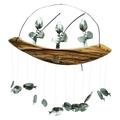 Miyuadkai Wind Chimes Clearance Fishing Man Wind Chime Spoon Fish Sculptures Windchime indoor Outdoor Home Garden Decor Hanging Ornament Gifts Wind Chime Supplies Wind Chime Stand Home Decor A