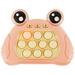 Light Up Game Breakthrough Educational Game Console lite Brite Adult Decompression Games Educational Games Suitable for Children Aged 3-12 Frog -Pink