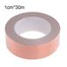 30 50M 5 6 10 20mm Copper Foil Tape Conductive Adhesive Shielding Guitar Repair 1CM30M