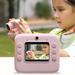 Kids Camera-Instant Print Camera For Kids 12MP Digital Camera For Kids Aged 3-12 Ink Free Printing 1080P Video Camera For Kids With 32GB SD Card Print Papers