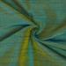 Fabric Mart Direct Teal and Yellow Faux Silk Fabric By The Yard 42 inches or 107 cm width 4 Continuous Yards Blue Silk Fabric Slubbed Faux Silk Bridal Dress Silk Fabric Wholesale Art Silk Fabric