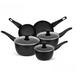 Thermo Smart Non Stick Pots and Pans Set - 5 Pce Induction Hob Pan Set