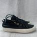 Converse Shoes | Converse Chuck Taylor All Star Black Gold Leather Shoes Womens Size 6 Sneakers | Color: Black/Gold | Size: 6