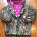 Carhartt Jackets & Coats | New! Carhartt Realtree Camo Canvas Quilt-Lined Insulated Hooded Jacket 3t | Color: Brown/Pink | Size: 3tg