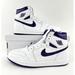 Nike Shoes | Nike Air Jordan 1 High Og Court Purple Women's Size 11.5 Men's Size 10 Sneakers | Color: Purple/White | Size: 11.5