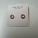 Kate Spade Jewelry | New Kate Spade Rose Gold Spade In Circle Earrings | Color: Gold | Size: Os