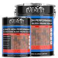 Everest Trade - Block Paving Sealer - High-performance - Premium Polyurethane Sealer (Clear, 20 Litres)