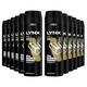 Lynx XL Body Spray 48-Hours High Definition Men's Fragrance Protect from Sweat and Odour with the Unique Scent Masculine Deodorant Spray for Men, 200ml (Gold, Buy 12)