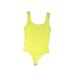 Express Bodysuit: Yellow Tops - Women's Size X-Small