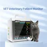 "CONTEC Monitor per paziente veterinario veterinario portatile Monitor per segni vitali da 8 ""ECG"