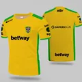 Super Cool CSGO LOL Brazil Team Kit Mide Brazil MIBR Jersey ZEWS Fan t-shirt t-shirt personalizzata