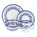 Blue Rose Polish Pottery Vena Dinnerware (16 PC)