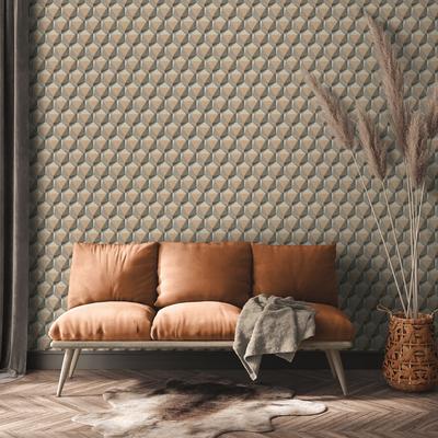 Galerie Wallcoverings Fusion Collection Geometric Motif Non-woven Matte Wallpaper Roll